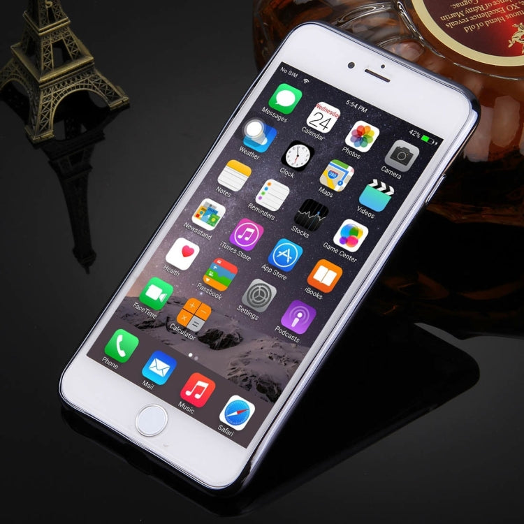 For iPhone 6 Plus & 6s Plus Electroplating Mirror TPU Protective Cover Case