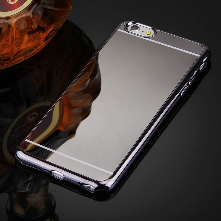 For iPhone 6 Plus & 6s Plus Electroplating Mirror TPU Protective Cover Case