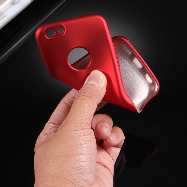 For iPhone 6 Plus & 6s Plus 360 Degrees Full Protection Soft TPU Back Cover + PC Front Combination Case