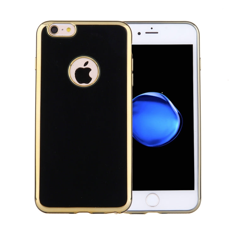 For iPhone 6 Plus & 6s Plus Electroplating Soft TPU Protective Cover Case