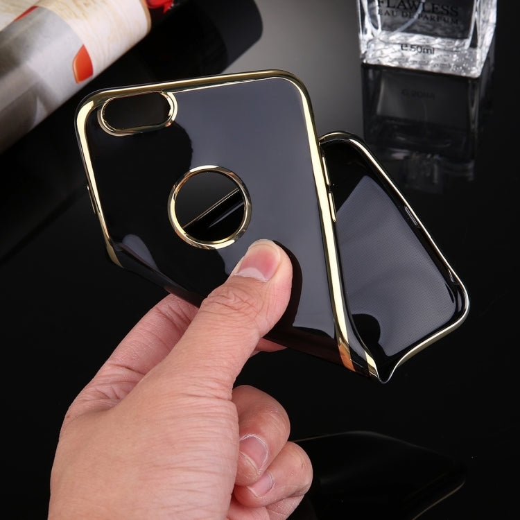 For iPhone 6 Plus & 6s Plus Electroplating Soft TPU Protective Cover Case