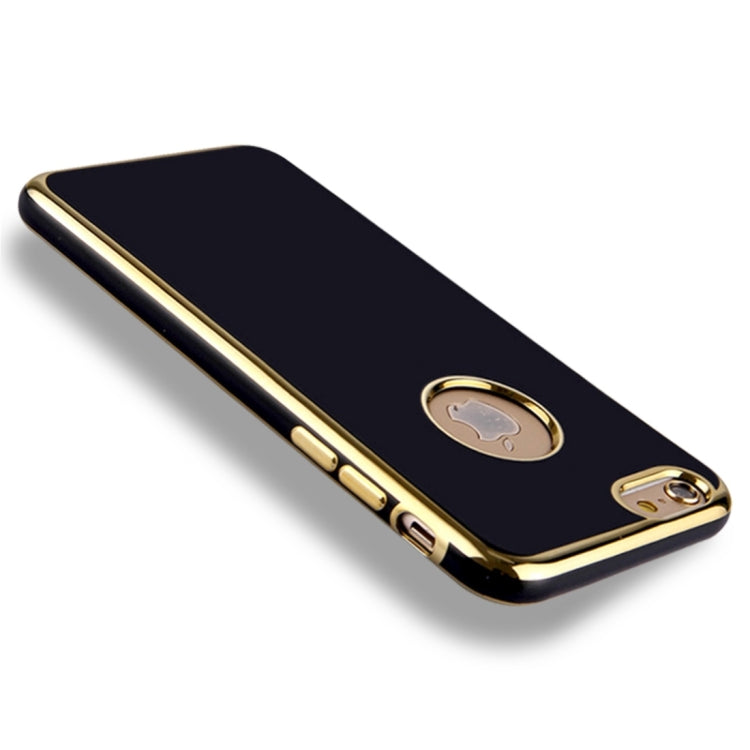For iPhone 6 Plus & 6s Plus Electroplating Soft TPU Protective Cover Case