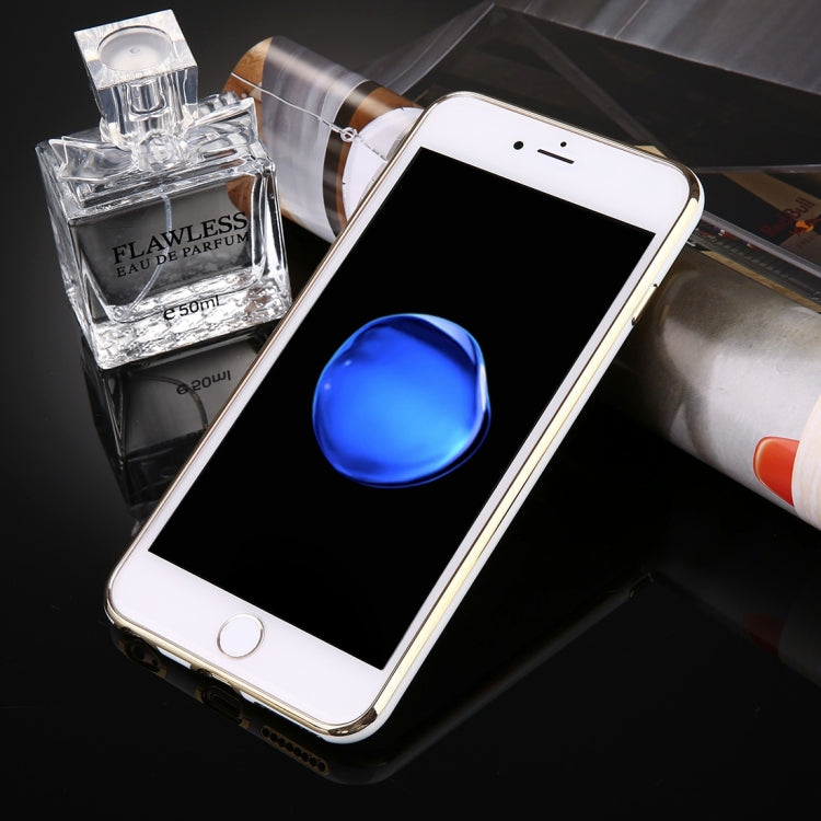 For iPhone 6 Plus & 6s Plus Electroplating Soft TPU Protective Cover Case
