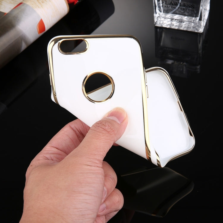 For iPhone 6 Plus & 6s Plus Electroplating Soft TPU Protective Cover Case