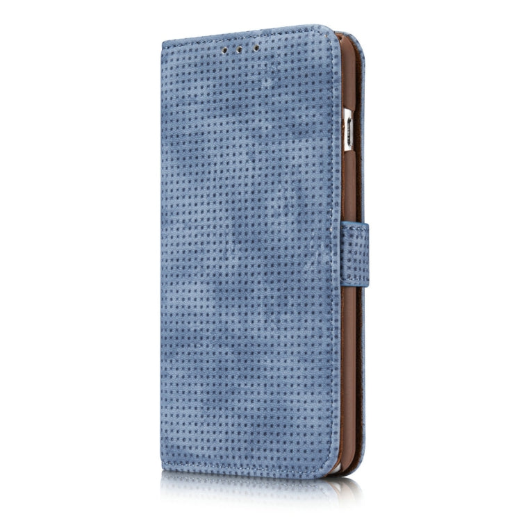 For iPhone 6 Plus & 6s Plus Retro Style Mesh Breathable Horizontal Flip Leather Case with Card Slot & Holder & Wallet
