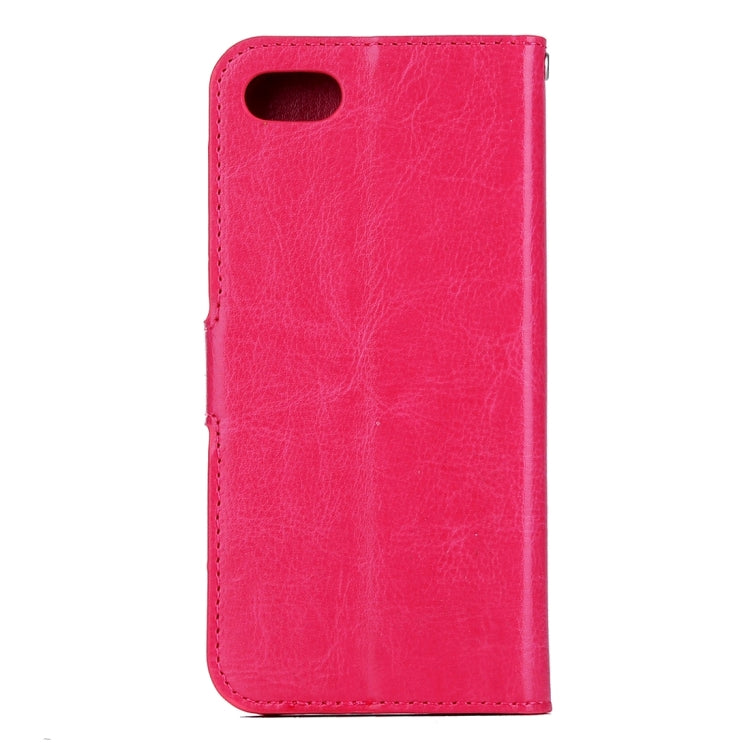 For iPhone 6 Plus & 6s Plus Crazy Horse Texture Horizontal Flip Leather Case with Magnetic Buckle & Holder & Card Slots & Wallet & Photo Frame