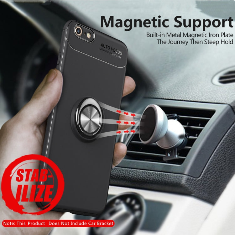 Metal Ring Holder 360 Degree Rotating TPU Case for iPhone 6 Plus & 6s Plus