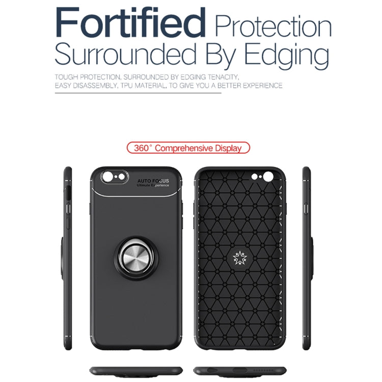 Metal Ring Holder 360 Degree Rotating TPU Case for iPhone 6 Plus & 6s Plus