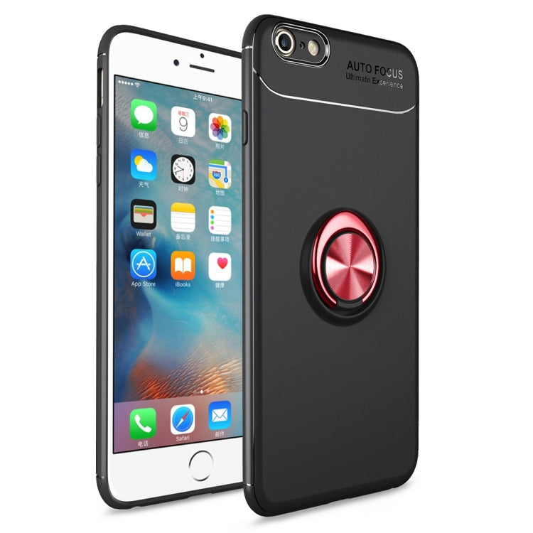 Metal Ring Holder 360 Degree Rotating TPU Case for iPhone 6 Plus & 6s Plus