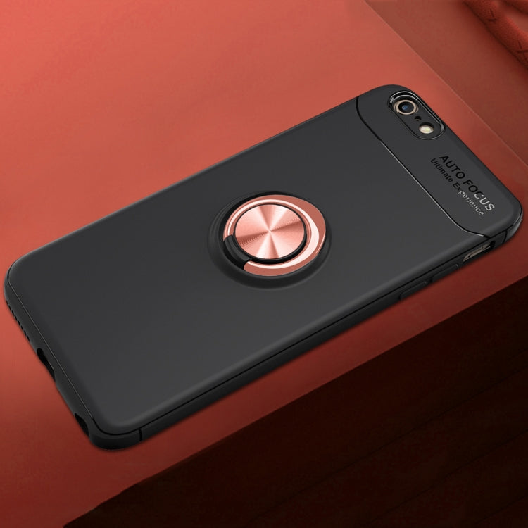 Metal Ring Holder 360 Degree Rotating TPU Case for iPhone 6 Plus & 6s Plus