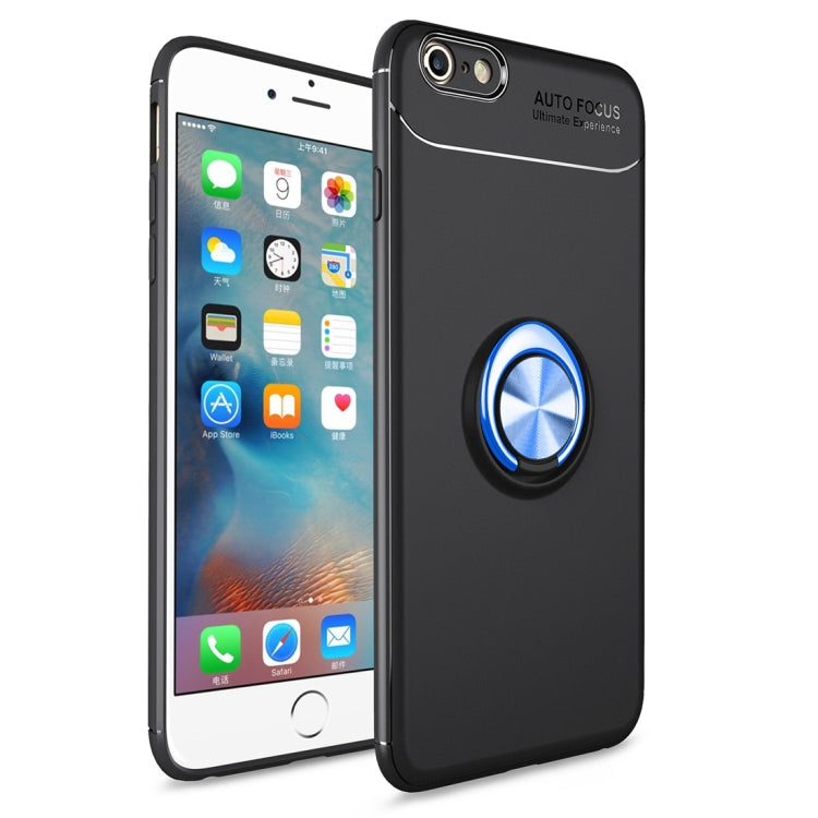 Metal Ring Holder 360 Degree Rotating TPU Case for iPhone 6 Plus & 6s Plus