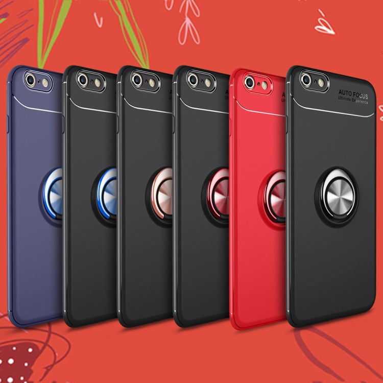 Metal Ring Holder 360 Degree Rotating TPU Case for iPhone 6 Plus & 6s Plus