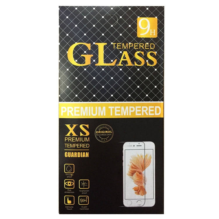 0.1mm 9H Full Screen Flexible Fiber Tempered Glass Film for iPhone 6 Plus & 6s Plus