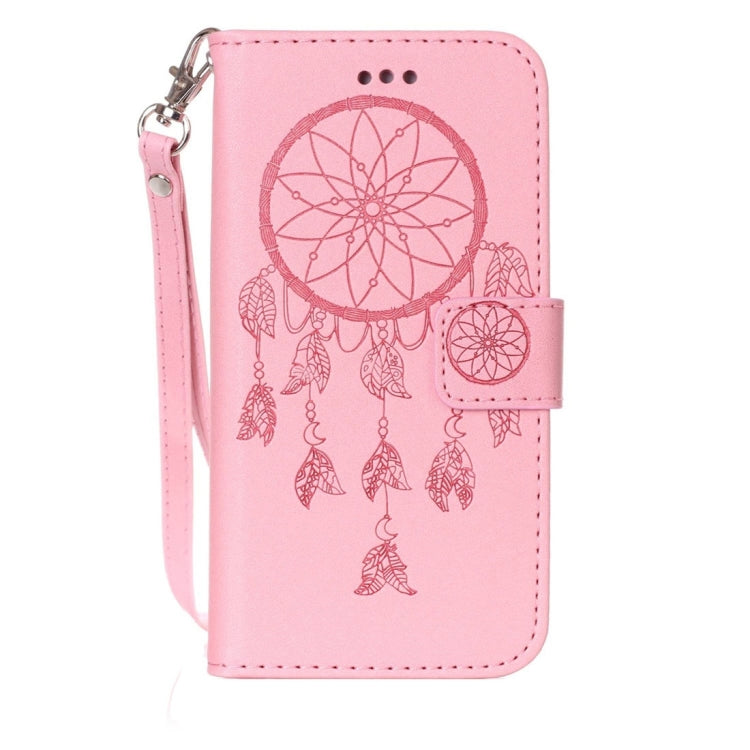For iPhone 6 Plus & 6s Plus Crazy Horse Texture Dream Catcher Printing Horizontal Flip Leather Case with Holder & Card Slots & Wallet & Lanyard