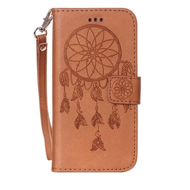 For iPhone 6 Plus & 6s Plus Crazy Horse Texture Dream Catcher Printing Horizontal Flip Leather Case with Holder & Card Slots & Wallet & Lanyard
