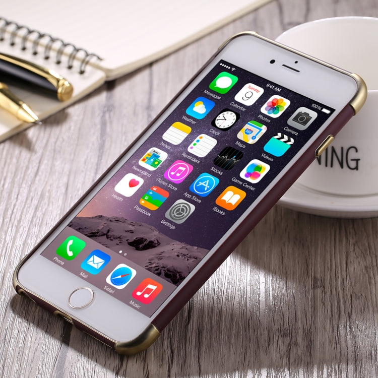 For iPhone 6 Plus & 6s Plus Electroplating TPU Protective Back Cover Case