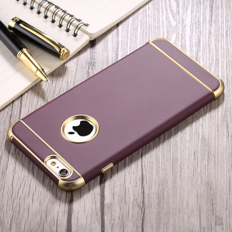 For iPhone 6 Plus & 6s Plus Electroplating TPU Protective Back Cover Case