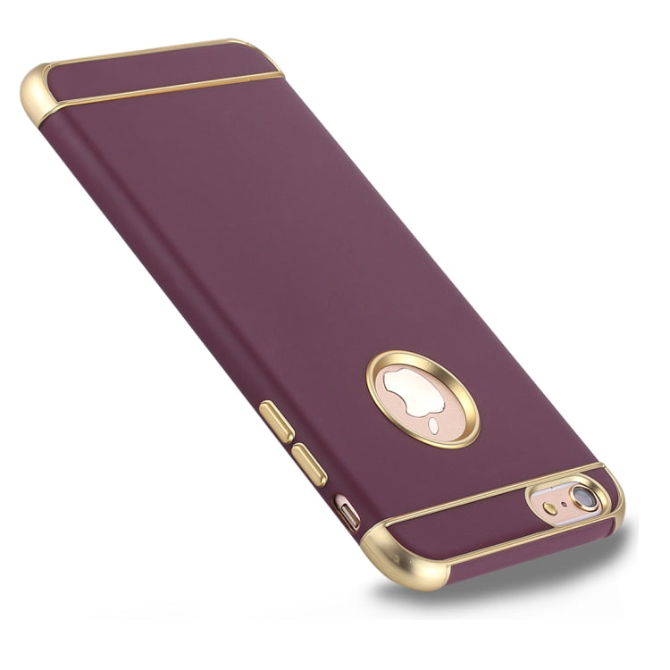 For iPhone 6 Plus & 6s Plus Electroplating TPU Protective Back Cover Case