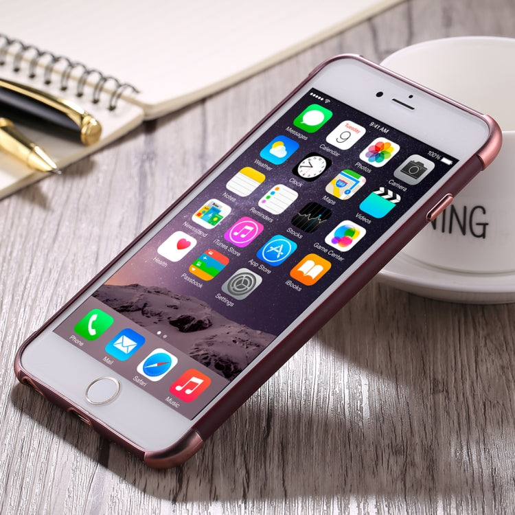 For iPhone 6 Plus & 6s Plus Electroplating TPU Protective Back Cover Case