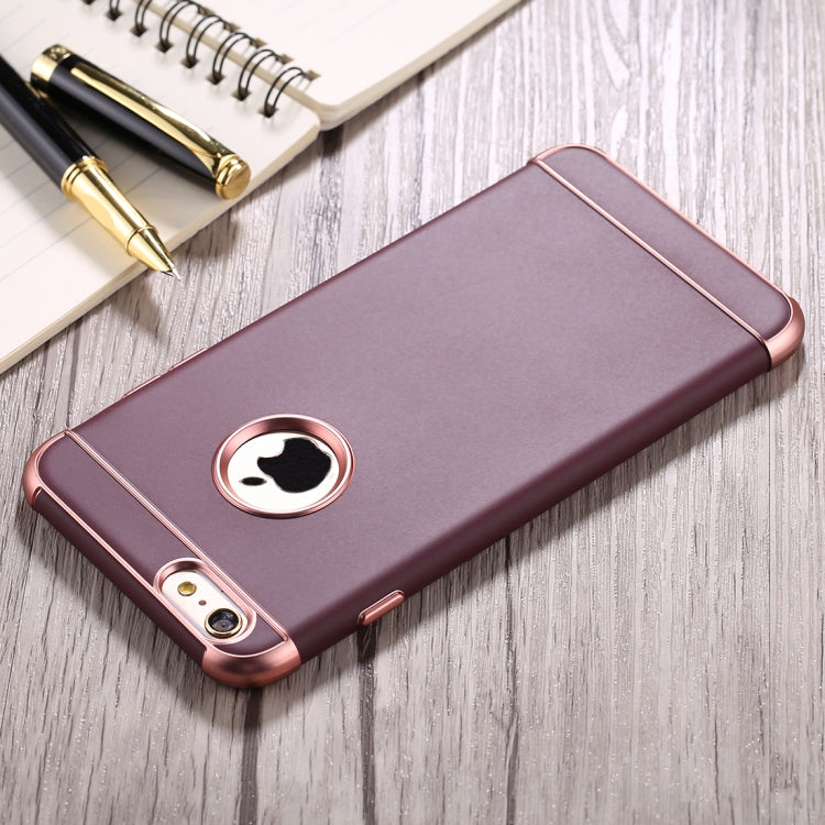 For iPhone 6 Plus & 6s Plus Electroplating TPU Protective Back Cover Case