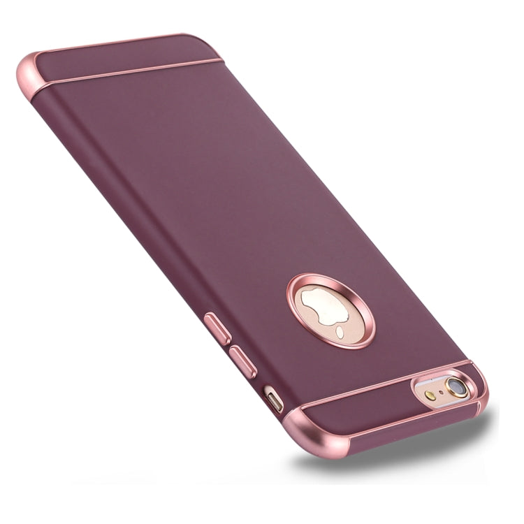 For iPhone 6 Plus & 6s Plus Electroplating TPU Protective Back Cover Case