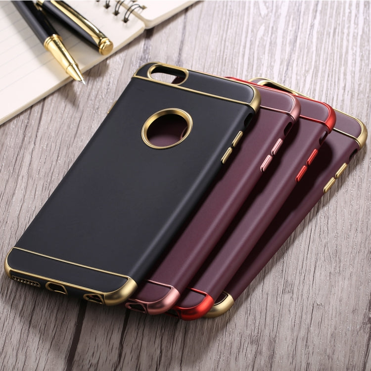 For iPhone 6 Plus & 6s Plus Electroplating TPU Protective Back Cover Case