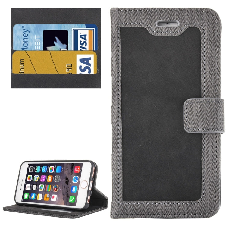 For iPhone 6 Plus & 6s Plus Business Notebook Style Hit Color Horizontal Flip Leather Case with Holder & Card Slots & Wallet & Photo Frame