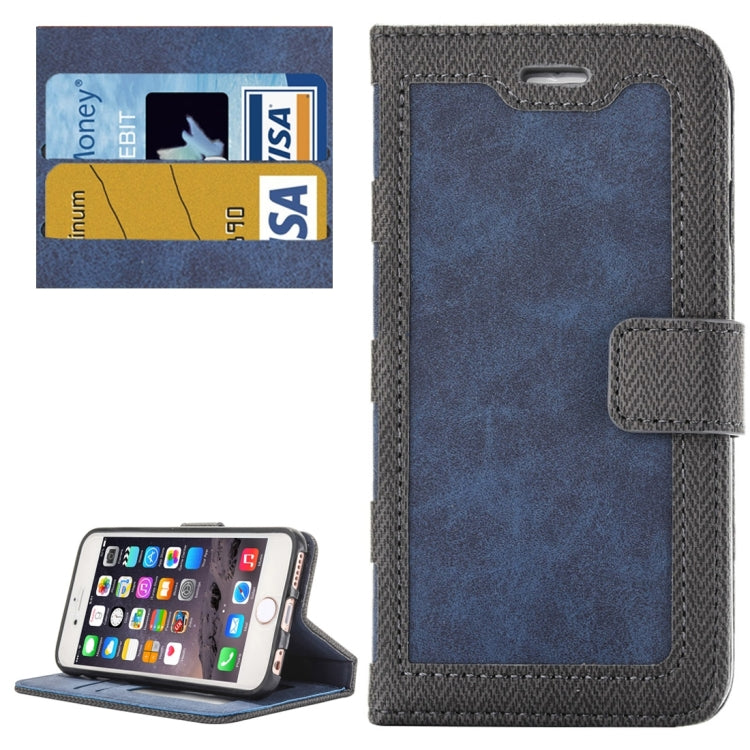 For iPhone 6 Plus & 6s Plus Business Notebook Style Hit Color Horizontal Flip Leather Case with Holder & Card Slots & Wallet & Photo Frame