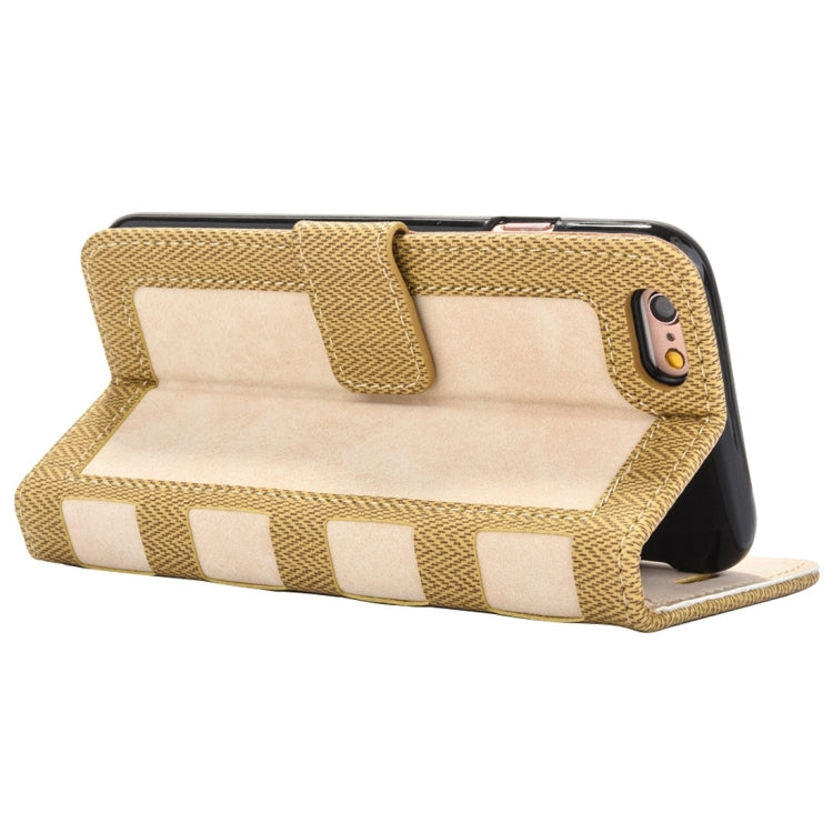 For iPhone 6 Plus & 6s Plus Business Notebook Style Hit Color Horizontal Flip Leather Case with Holder & Card Slots & Wallet & Photo Frame