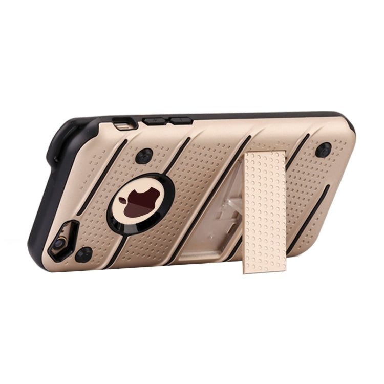 For iPhone 6 Plus & 6s Plus Charm Knight Detachable PC + TPU Combination Protective Case with Holder