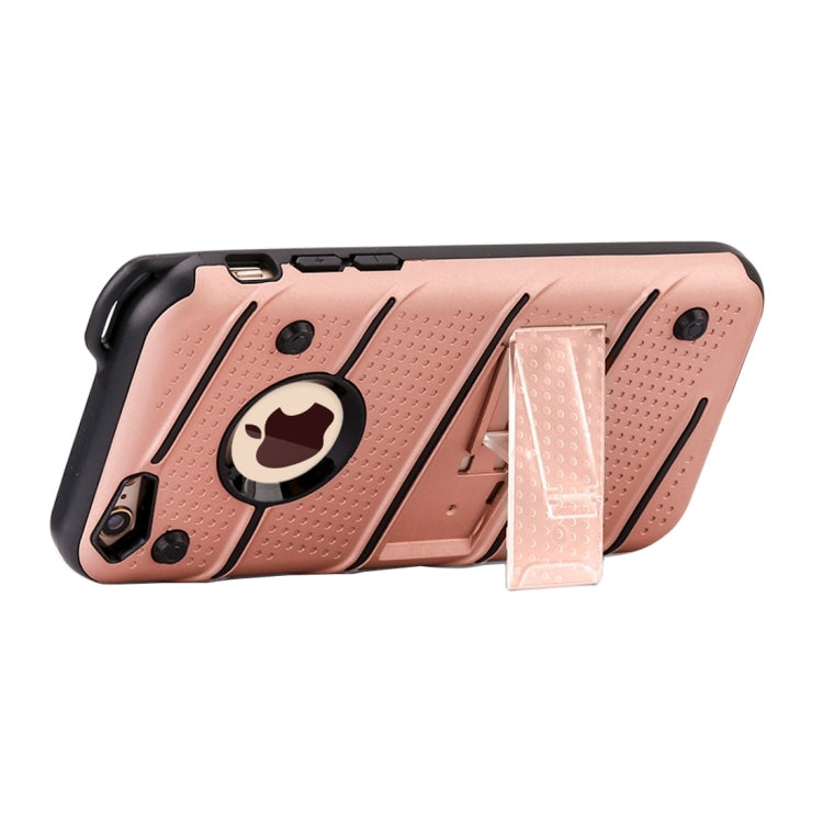 For iPhone 6 Plus & 6s Plus Charm Knight Detachable PC + TPU Combination Protective Case with Holder