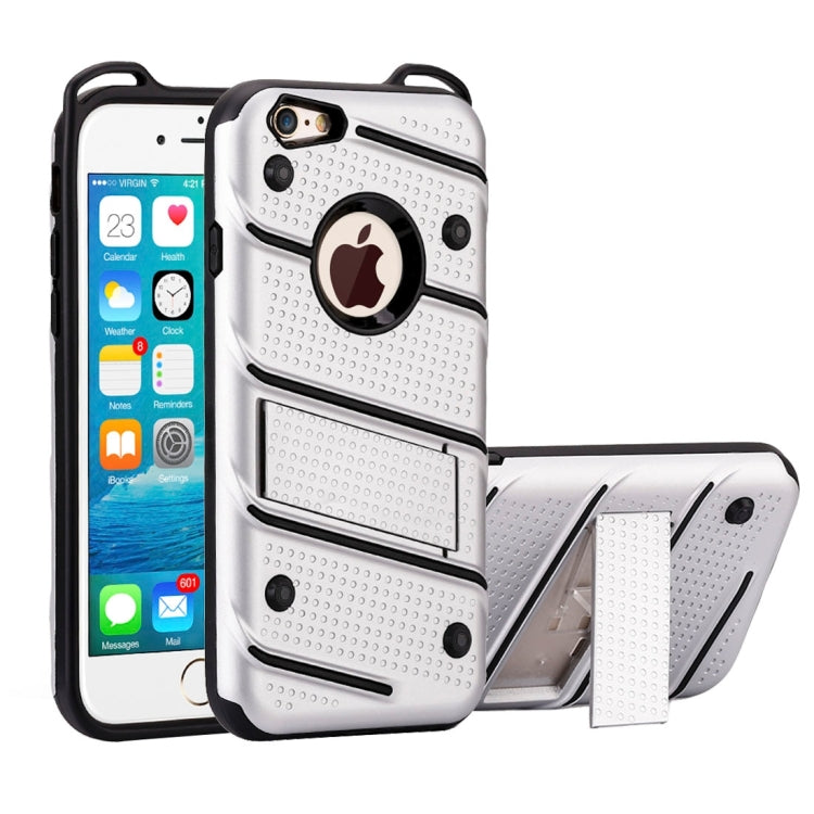 For iPhone 6 Plus & 6s Plus Charm Knight Detachable PC + TPU Combination Protective Case with Holder
