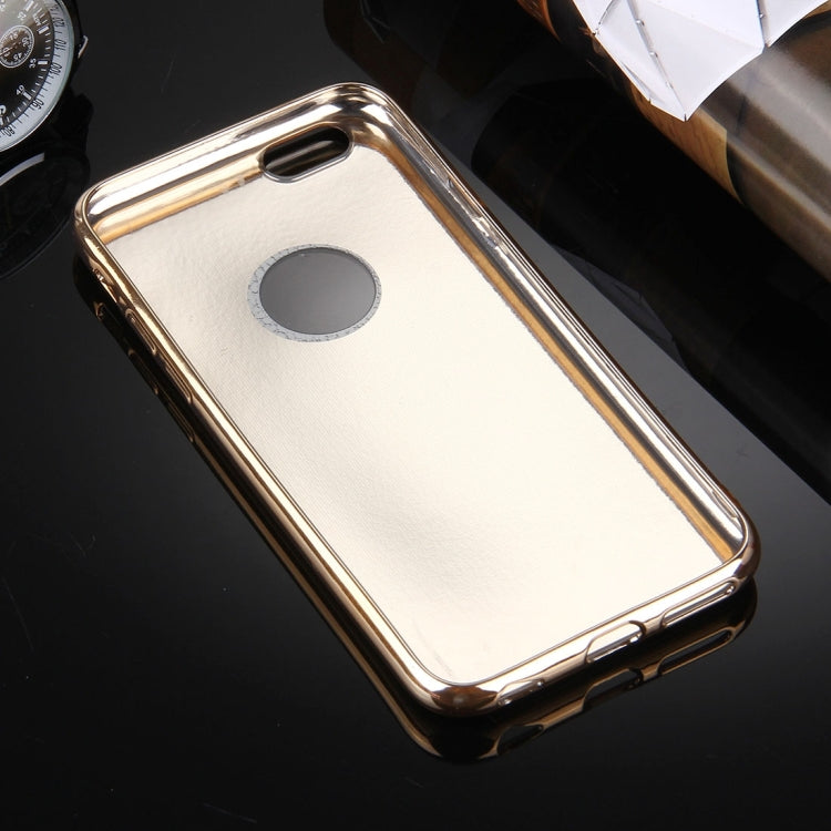 For iPhone 6 Plus & 6s Plus 3D Litchi Texture Soft TPU Protective Case