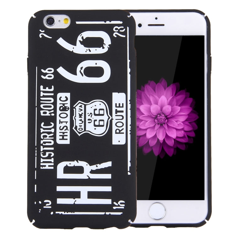 For iPhone 6 Plus & 6s Plus Embossment Words Pattern PC Protective Case