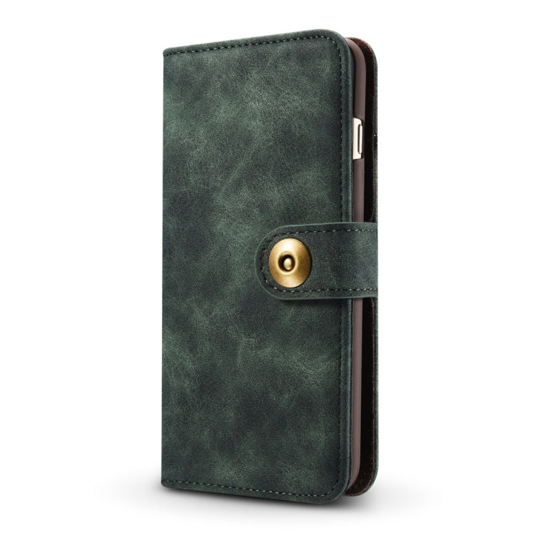 For iPhone 6 Plus & 6s Plus Retro Magnetic Horizontal Flip Leather Case with Card Slots & Wallet & Photo Frame & Detachable Back Cover