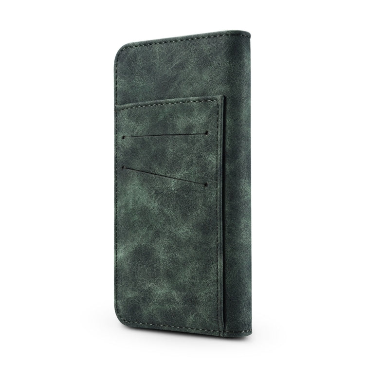 For iPhone 6 Plus & 6s Plus Retro Magnetic Horizontal Flip Leather Case with Card Slots & Wallet & Photo Frame & Detachable Back Cover