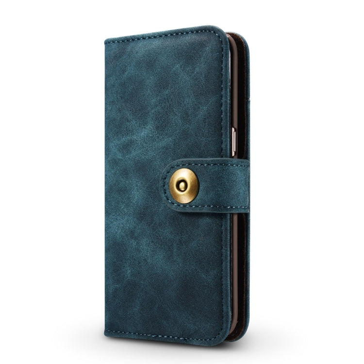 For iPhone 6 Plus & 6s Plus Retro Magnetic Horizontal Flip Leather Case with Card Slots & Wallet & Photo Frame & Detachable Back Cover