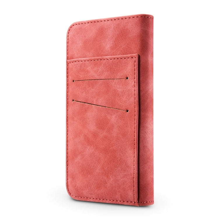 For iPhone 6 Plus & 6s Plus Retro Magnetic Horizontal Flip Leather Case with Card Slots & Wallet & Photo Frame & Detachable Back Cover
