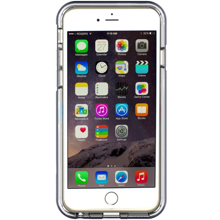 ROCK for iPhone 6 Plus Slide Slice Design TPU + PC Protective Case with Colour Call LED Lighting Flashing Function