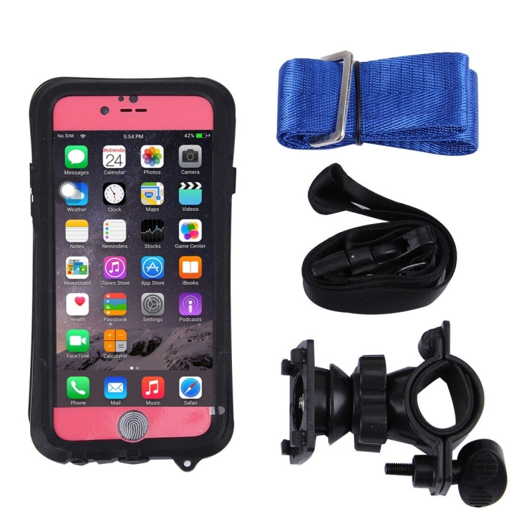5 in 1 for iPhone 6 Plus & 6s Plus IP68 PC + TPU Sports Waterproof Protective Case with Touch ID Function,Water Resistant Depth: 2M