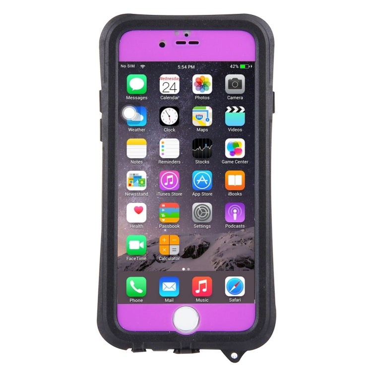 5 in 1 for iPhone 6 Plus & 6s Plus IP68 PC + TPU Sports Waterproof Protective Case with Touch ID Function,Water Resistant Depth: 2M