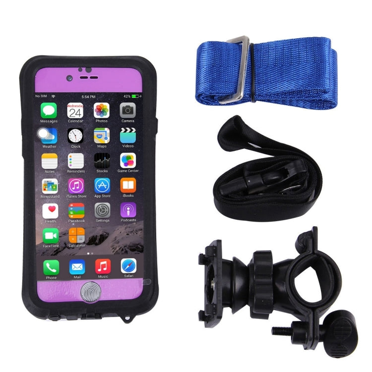 5 in 1 for iPhone 6 Plus & 6s Plus IP68 PC + TPU Sports Waterproof Protective Case with Touch ID Function,Water Resistant Depth: 2M
