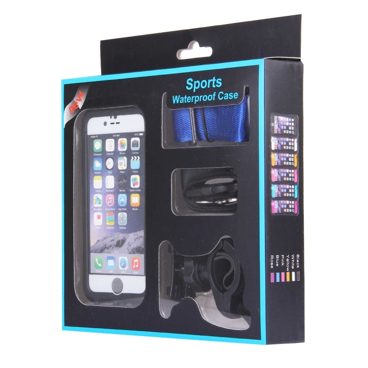 5 in 1 for iPhone 6 Plus & 6s Plus IP68 PC + TPU Sports Waterproof Protective Case with Touch ID Function,Water Resistant Depth: 2M