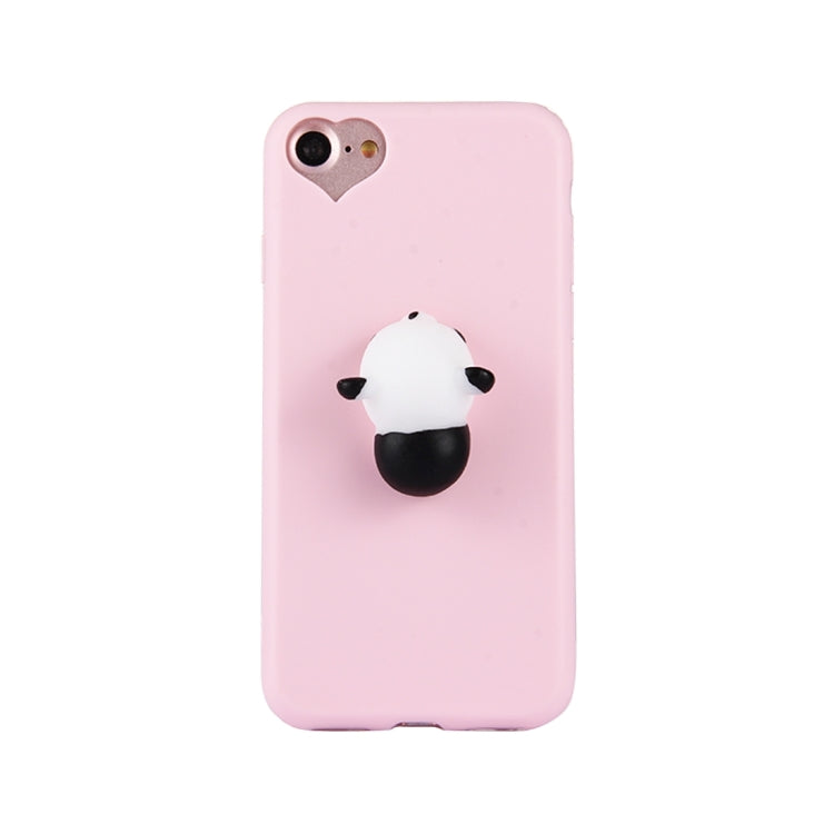 For iPhone 6 Plus & 6s Plus 3D Panda Pattern Squeeze Relief Squishy Dropproof Protective Back Cover Case