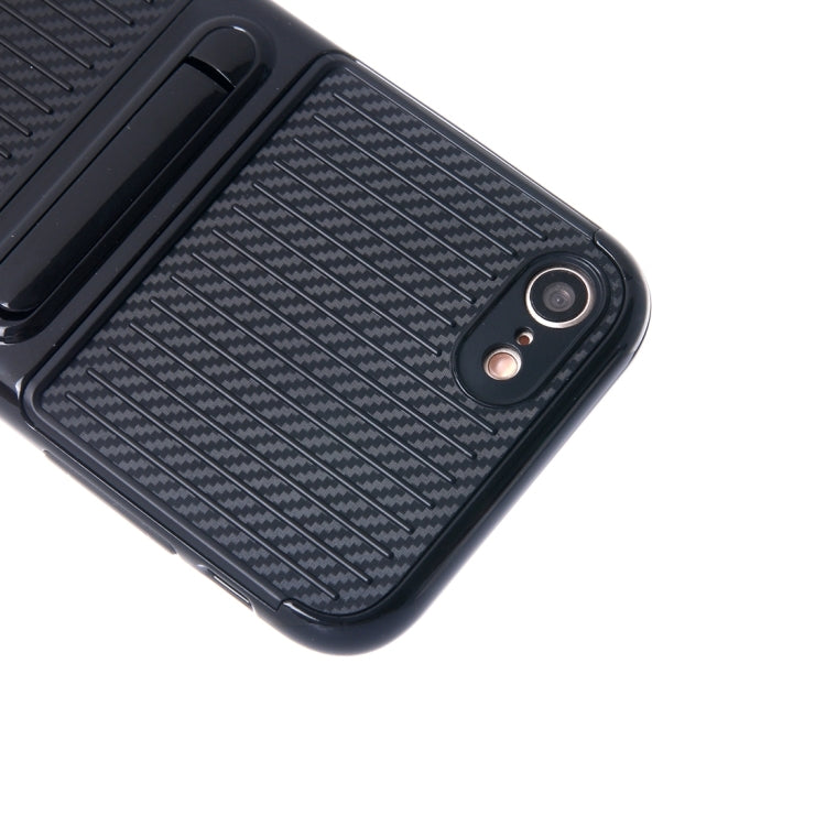 For iPhone 6 Plus & 6s Plus Shockproof TPU + PC Protective Case with Holder