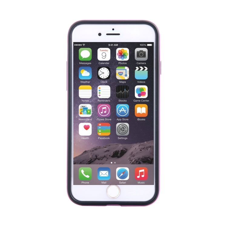 For iPhone 6 Plus & 6s Plus Shockproof TPU + PC Protective Case with Holder