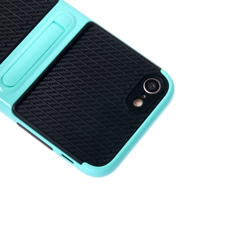 For iPhone 6 Plus & 6s Plus Shockproof TPU + PC Protective Case with Holder