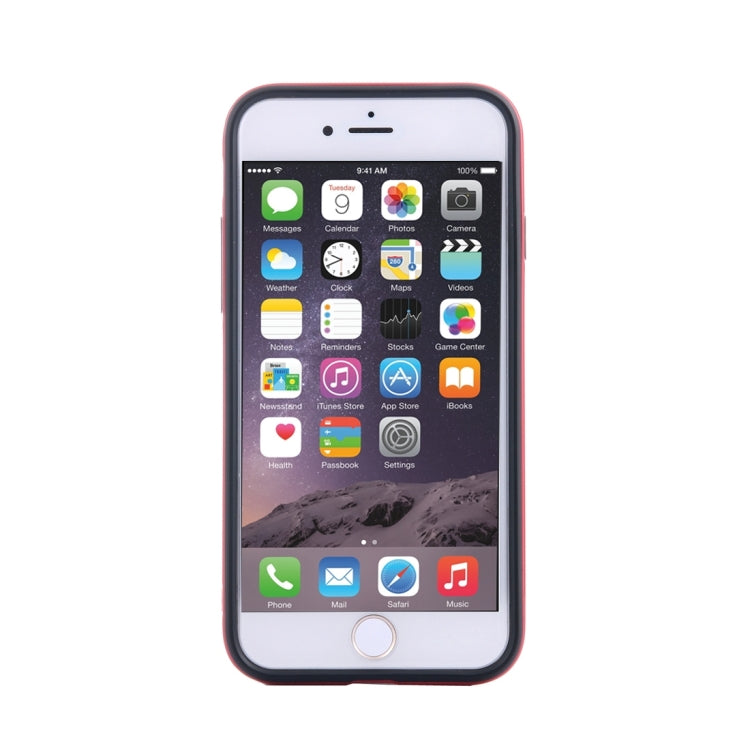 For iPhone 6 Plus & 6s Plus Shockproof TPU + PC Protective Case with Holder