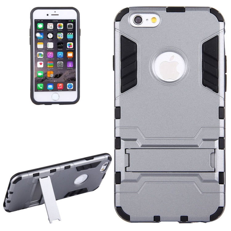 For iPhone 6 Plus & 6s Plus Separable TPU + PC Combination Case with Holder