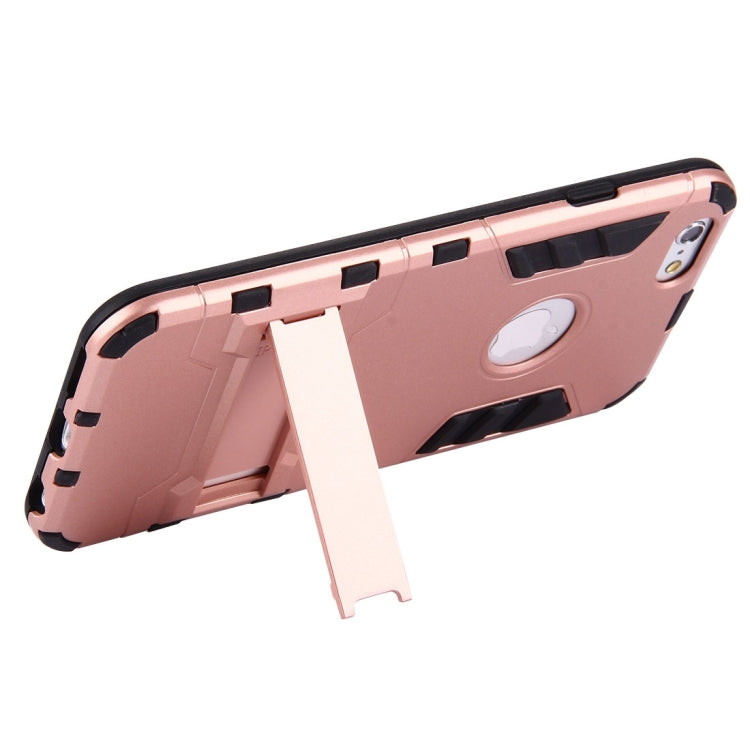 For iPhone 6 Plus & 6s Plus Separable TPU + PC Combination Case with Holder
